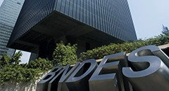 Fachada do edifício do BNDES, no Rio de Janeiro